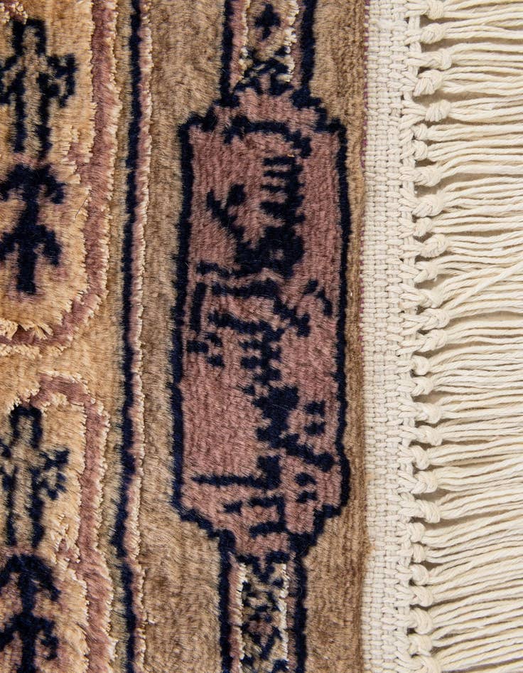 Detail image of 2' 6 x 4' 3  Hand Knotted Bokhara Rug