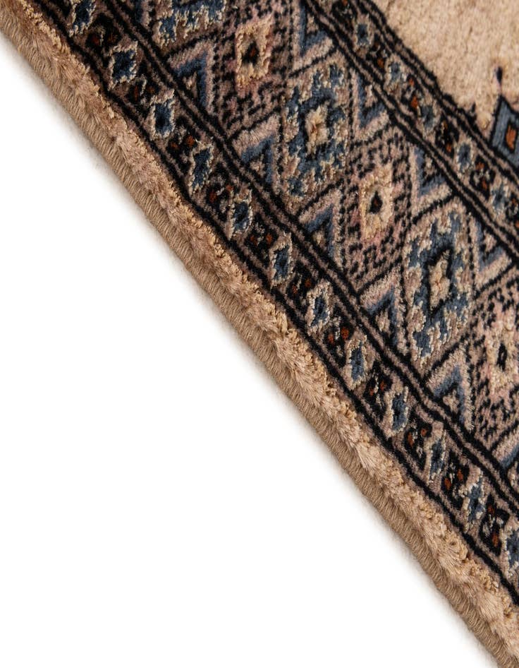 Detail image of 2' 6 x 4' 1  Hand Knotted Bokhara Oriental Rug