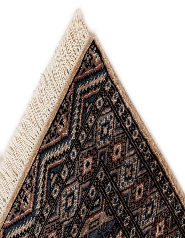 Detail image of 2' 6 x 4' 1  Hand Knotted Bokhara Oriental Rug