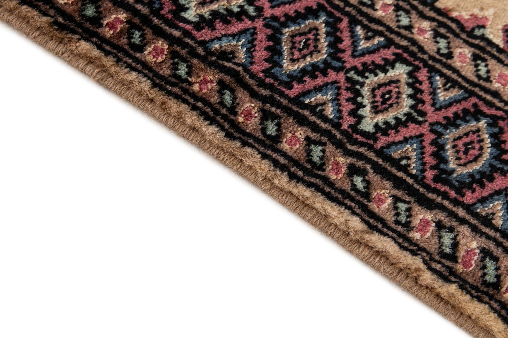 2' 8 x 3' 11 Hand Knotted Bokhara Oriental Rug