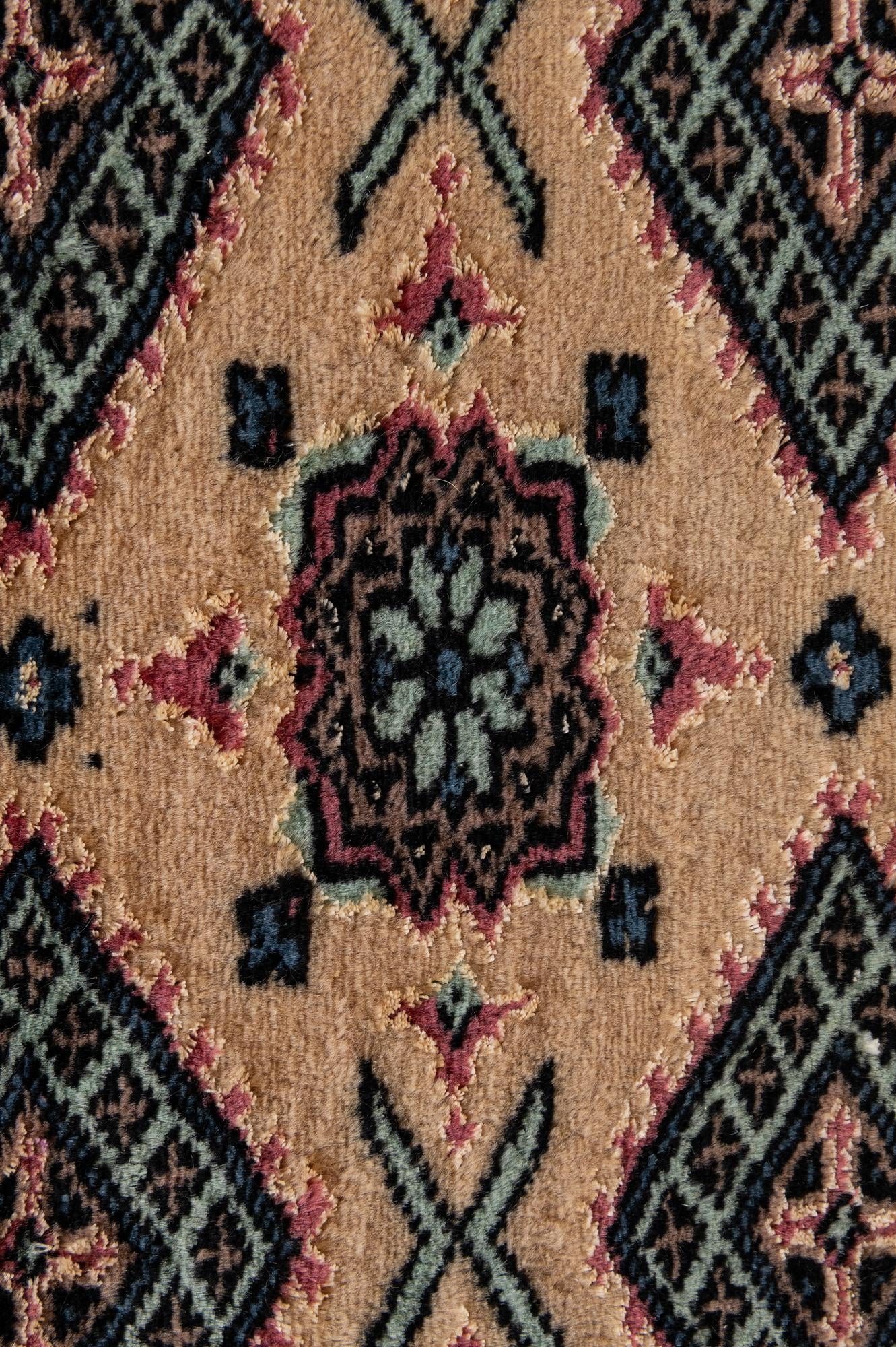 2' 8 x 3' 11 Hand Knotted Bokhara Oriental Rug