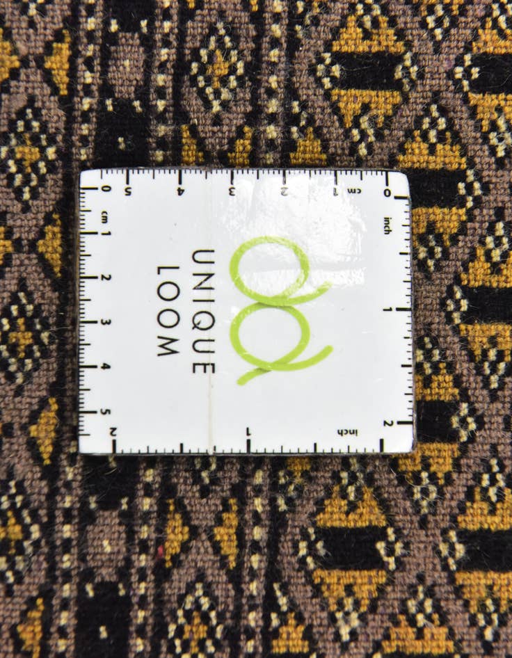 Detail image of 8' x 11' Hand Knotted Bokhara Oriental Wool Rug