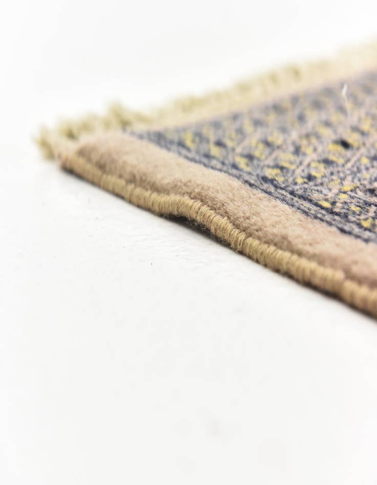 Detail image of 8' x 11' Hand Knotted Bokhara Oriental Wool Rug