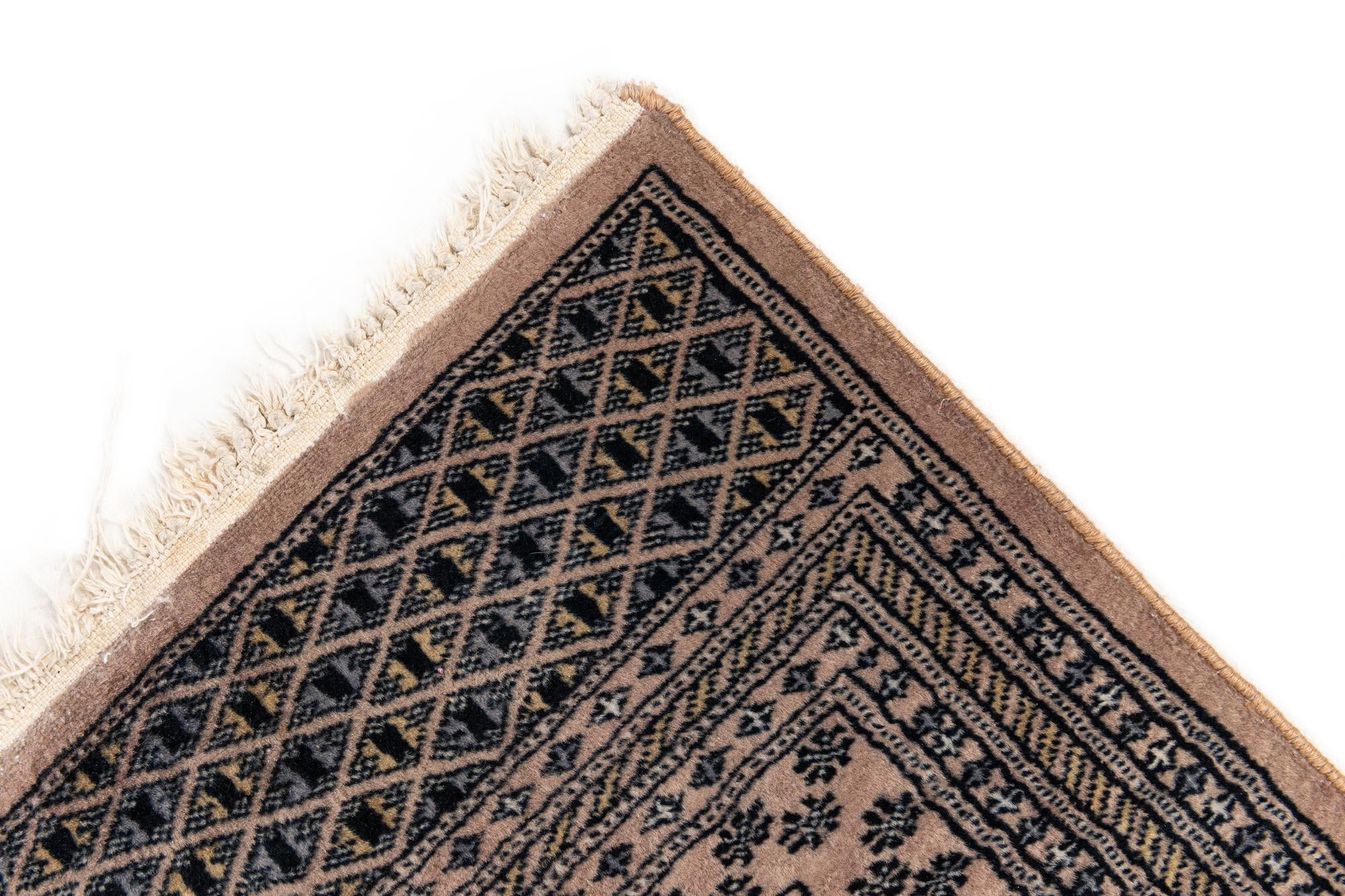 4' 3 x 6' 2 Hand Knotted Bokhara Oriental Wool Rug