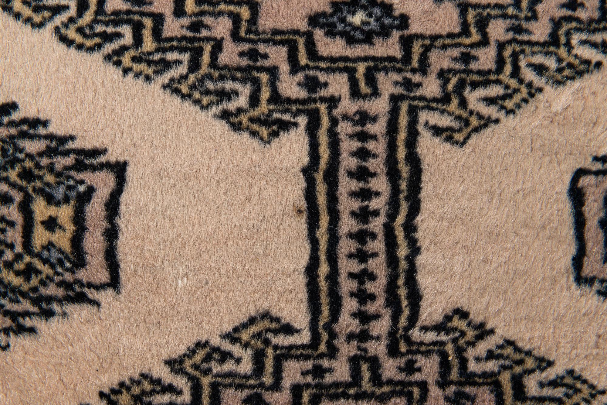 4' 3 x 6' 2 Hand Knotted Bokhara Oriental Wool Rug