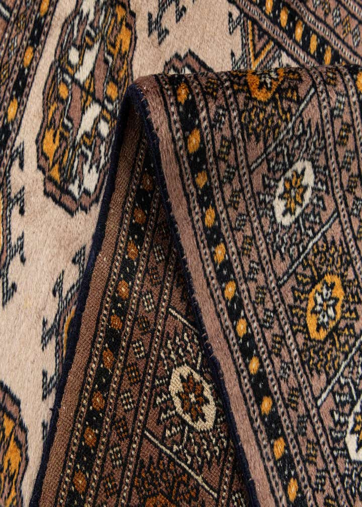 3' 1 x 5' 7 Hand Knotted Bokhara Wool Rug