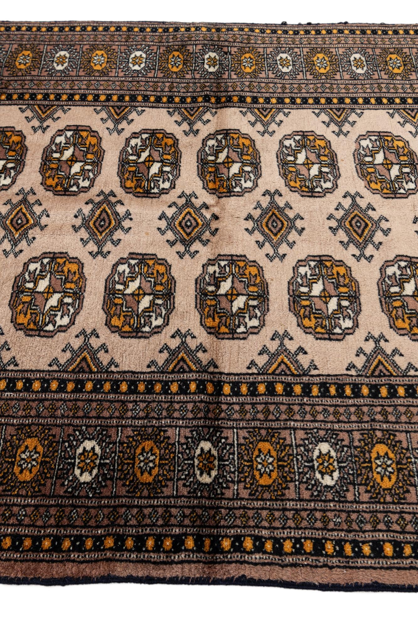 3' 1 x 5' 7 Hand Knotted Bokhara Wool Rug