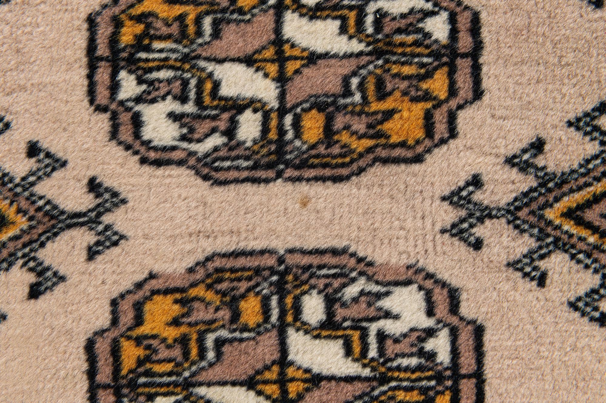 3' 1 x 5' 7 Hand Knotted Bokhara Wool Rug