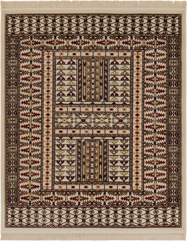 Detail image of 5' 3 x 7' Bokhara Rug