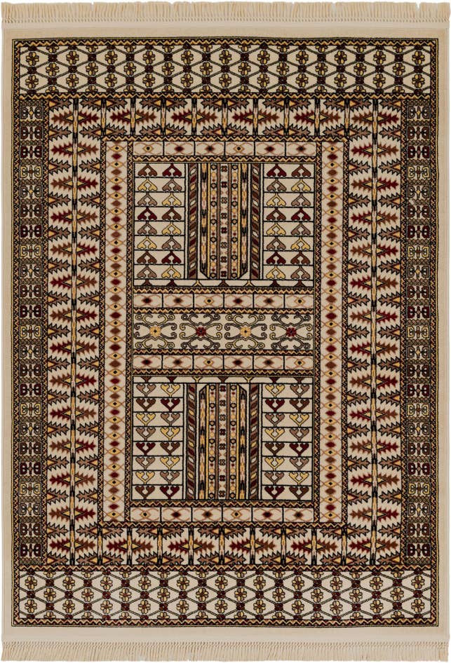 Detail image of 5' 3 x 7' Bokhara Rug
