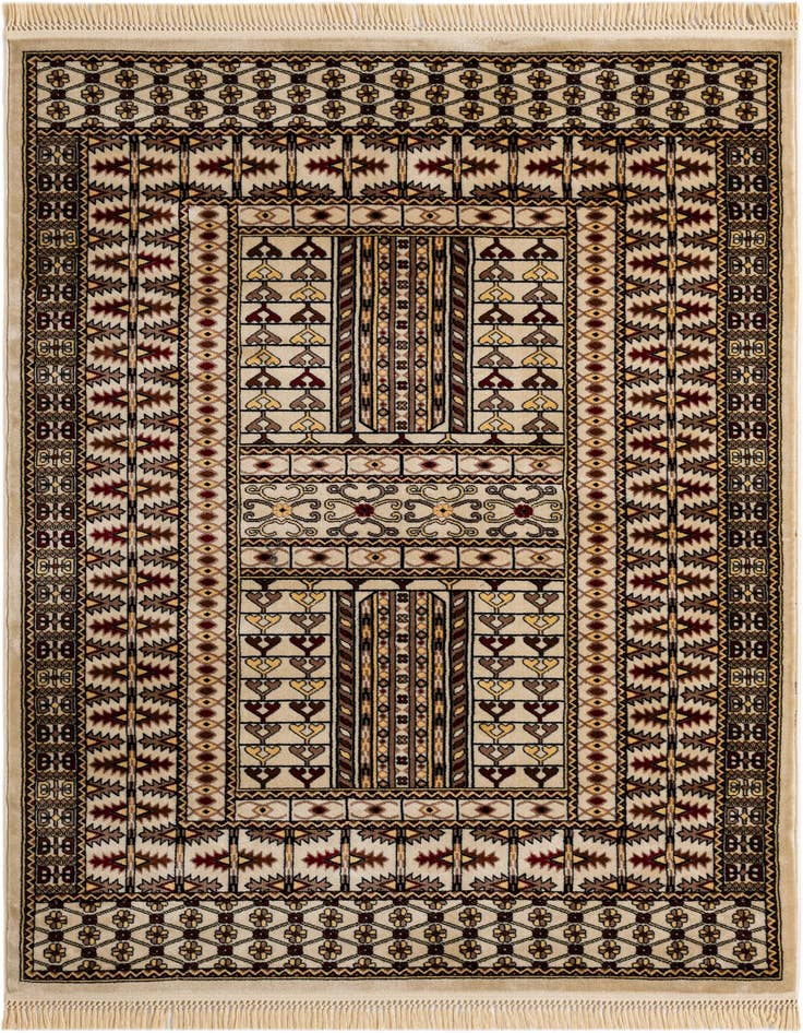 Detail image of 5' 3 x 8' Bokhara Rug