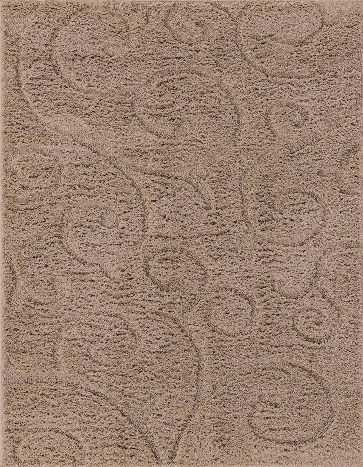 Detail image of 4' x 6' Botanical Shag Rug