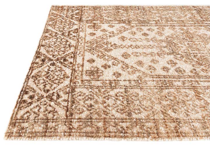 5' 1 x 8' 3 Hand Knotted Braided Jute Rug