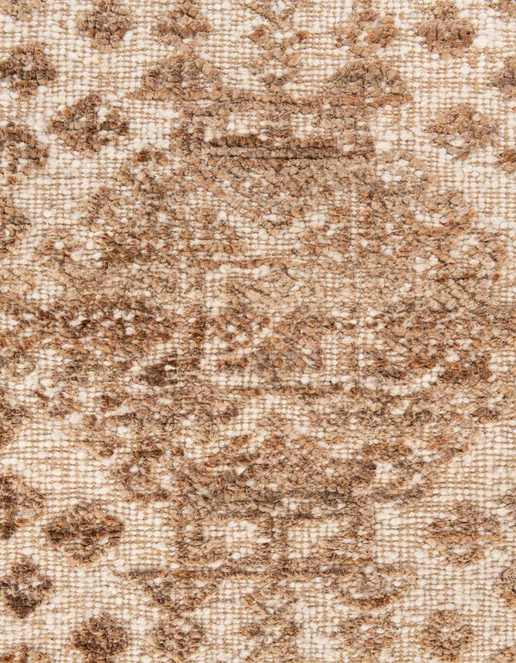Detail image of 5' 1 x 8' 3  Hand Knotted Braided Jute Rug