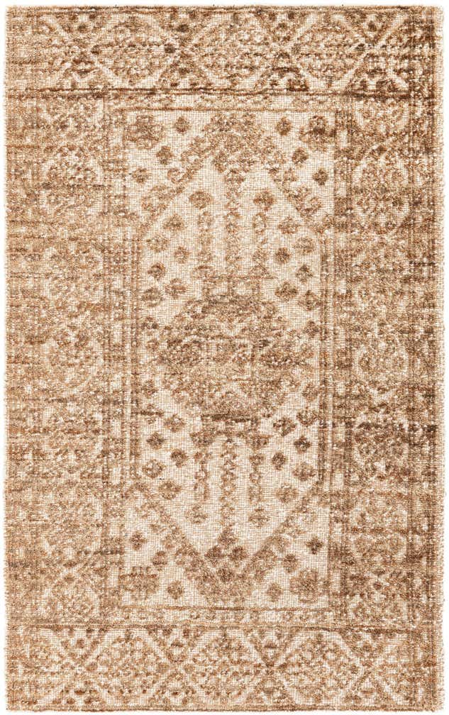 5' 1 x 8' 3 Hand Knotted Braided Jute Rug