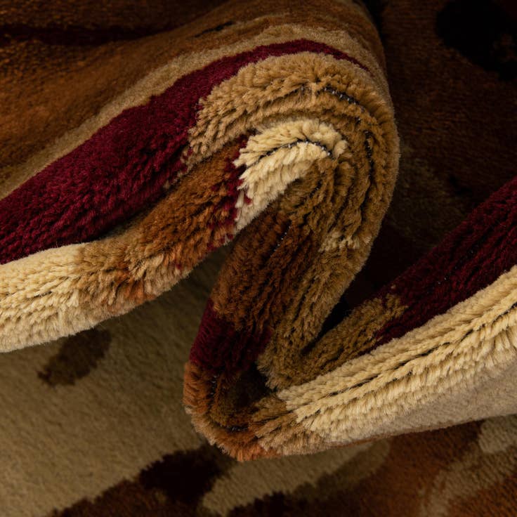 Detail image of Custom Beige Cafe Rug
