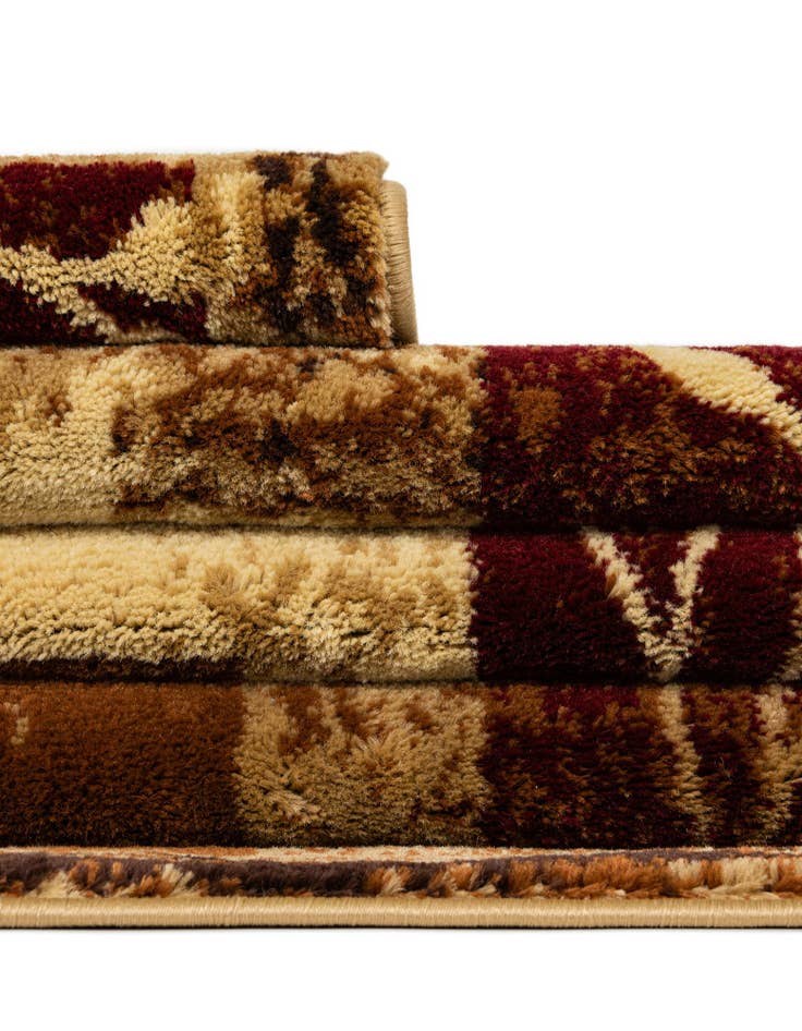 Detail image of Custom Beige Cafe Rug