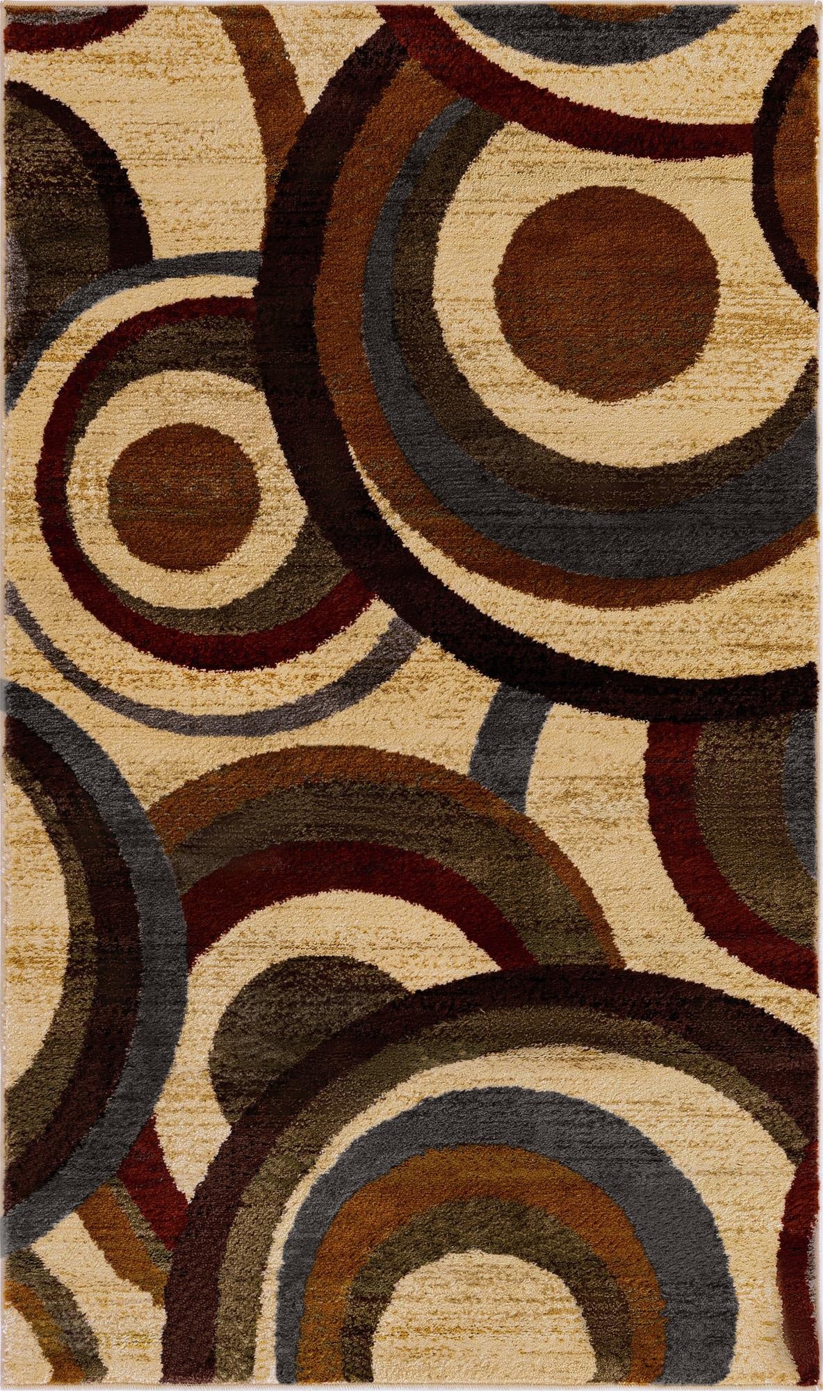 3' x 5' 3 Cafe Rug