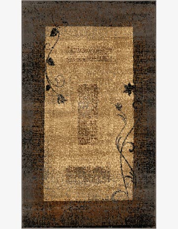 Beige Cafe Rug