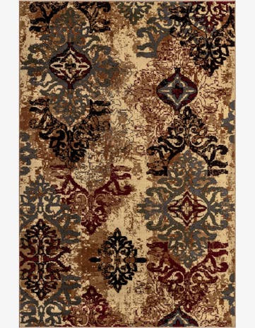 Beige Cafe Rug