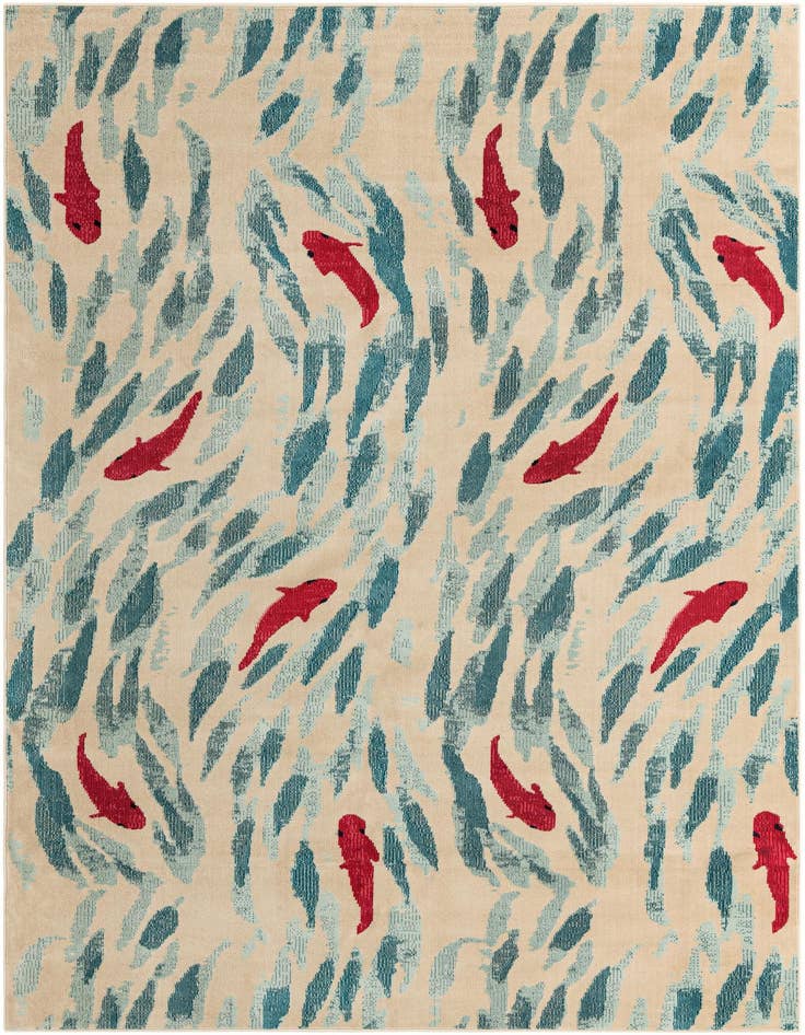 Detail image of 9' x 12' 2 Washable Capri Rug