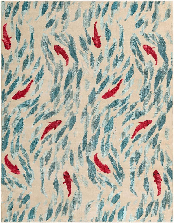 Detail image of 8' x 11' Washable Capri Rug
