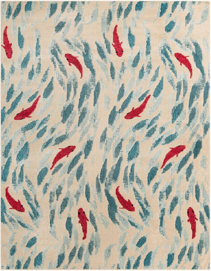 Detail image of 7' x 10' Washable Capri Rug