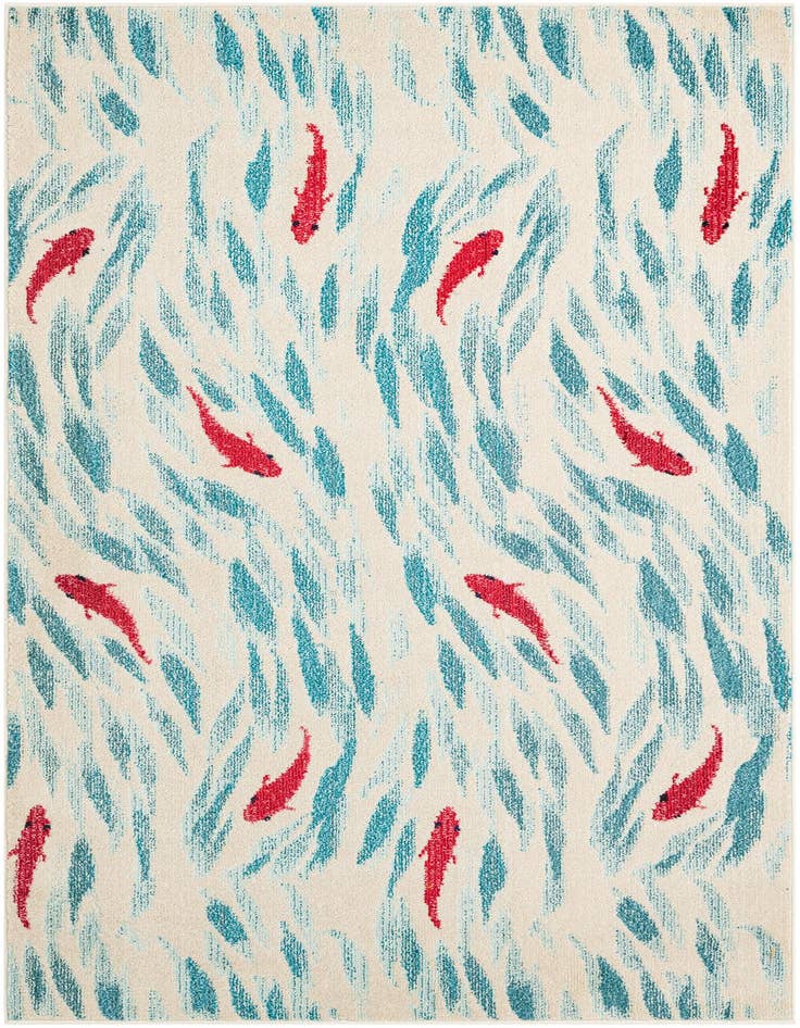 Detail image of 5' x 8' Washable Capri Rug