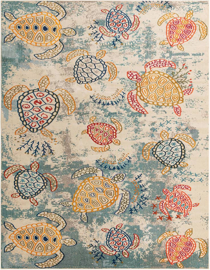 Detail image of 9' x 12' 2 Washable Capri Rug