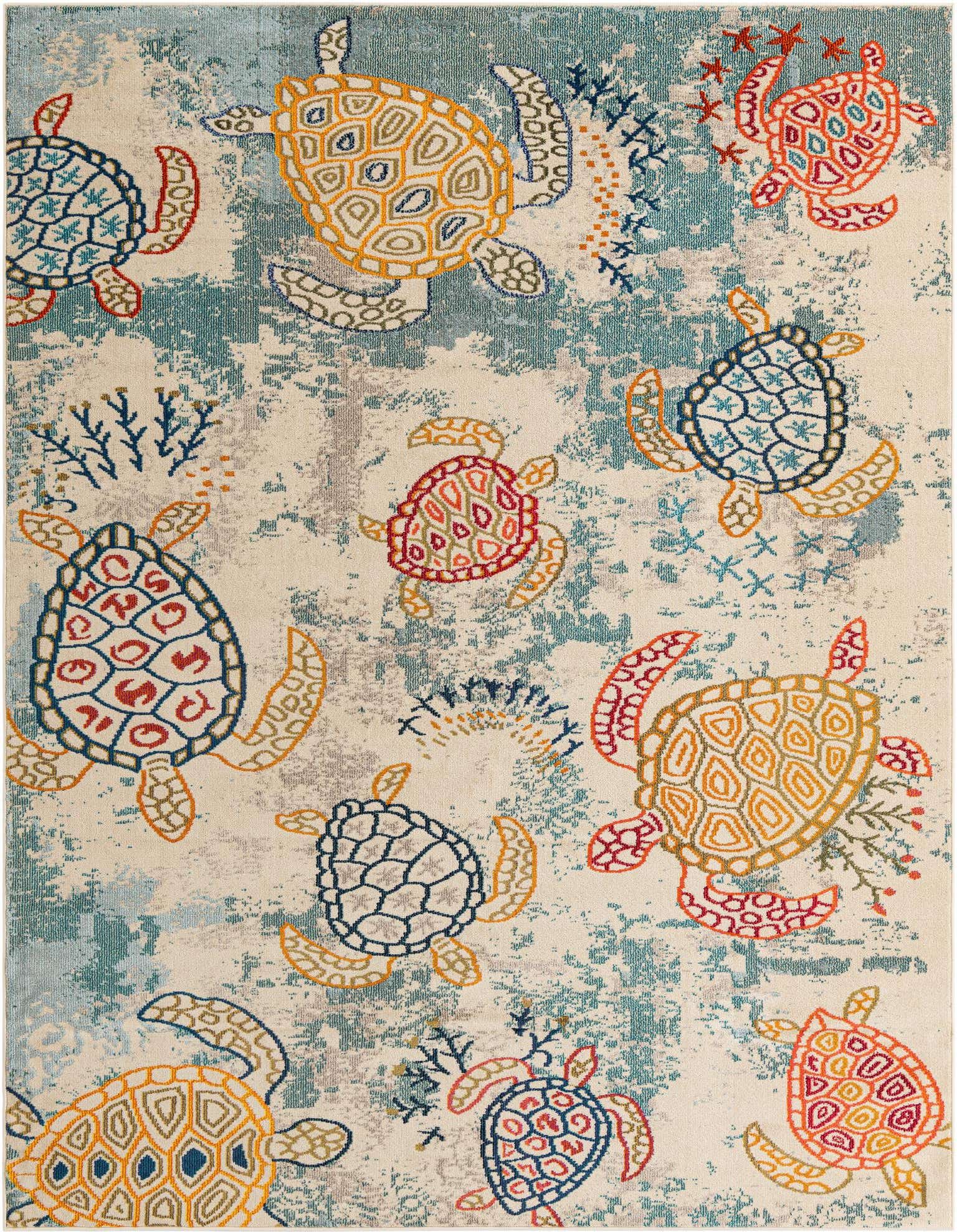8' x 10' Washable Capri Rug