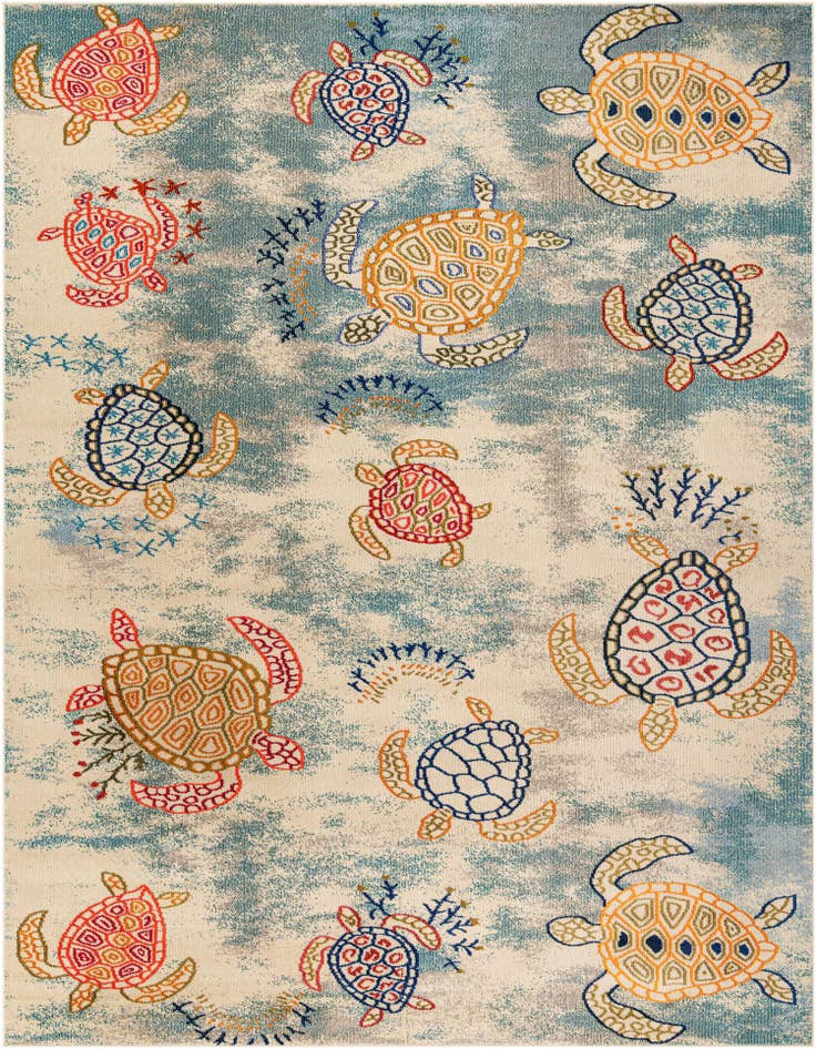Detail image of 10' x 13' Washable Capri Rug
