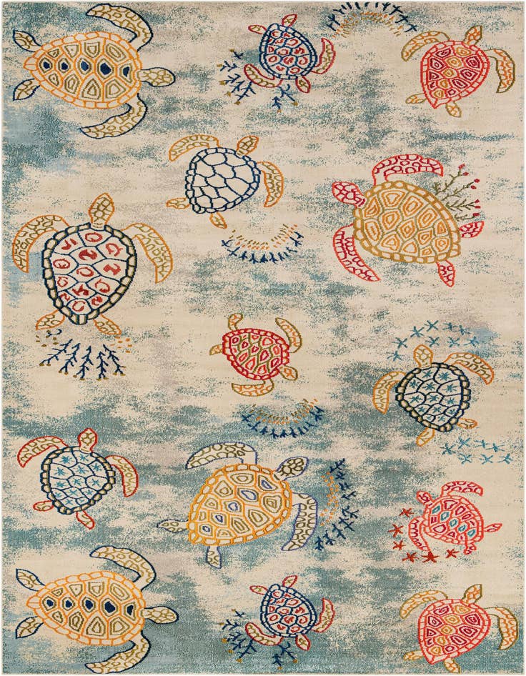 Detail image of 10' x 14' 1 Washable Capri Rug