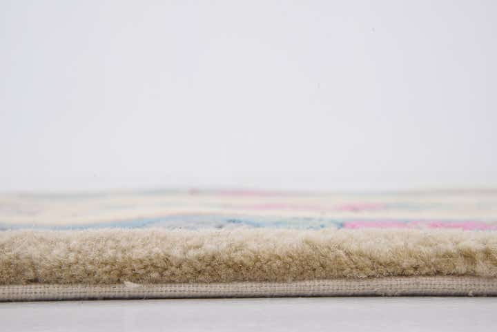 2' 4 x 4' 7 Carved Pekin Wool Rug
