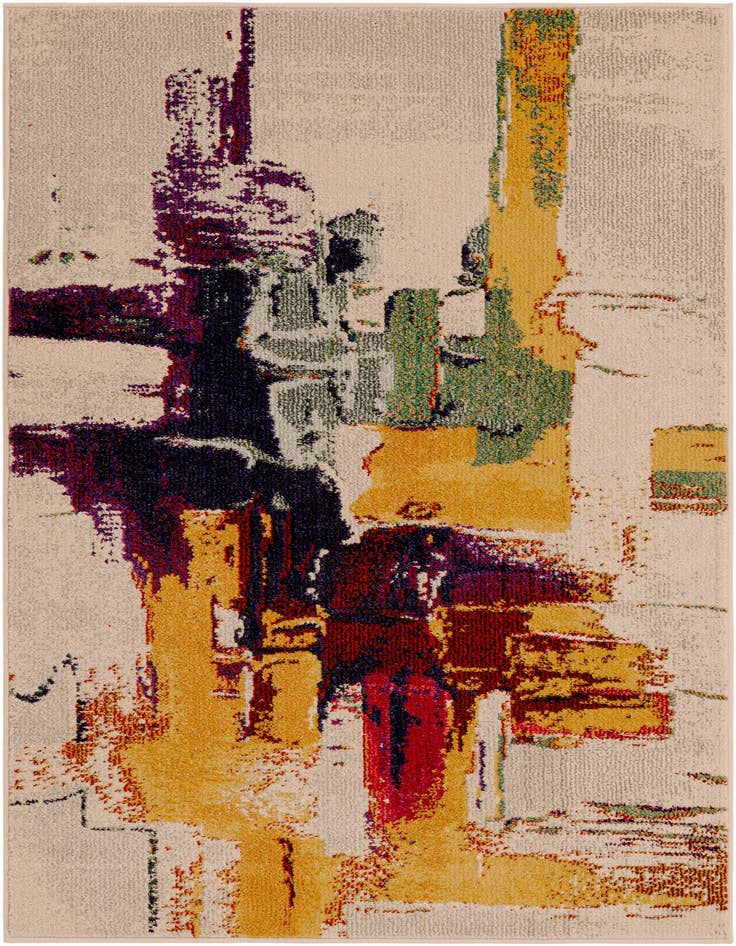 Detail image of 3' 3 x 5' 3 Washable Casablanca Rug