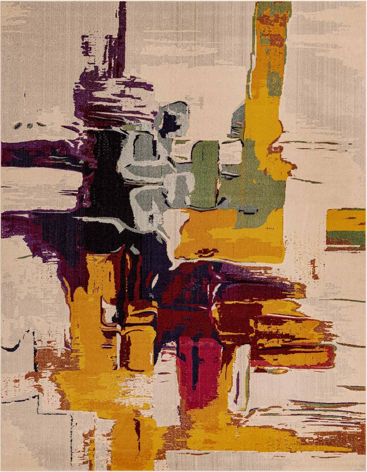 Detail image of 10' 6 x 16' 5 Washable Casablanca Rug