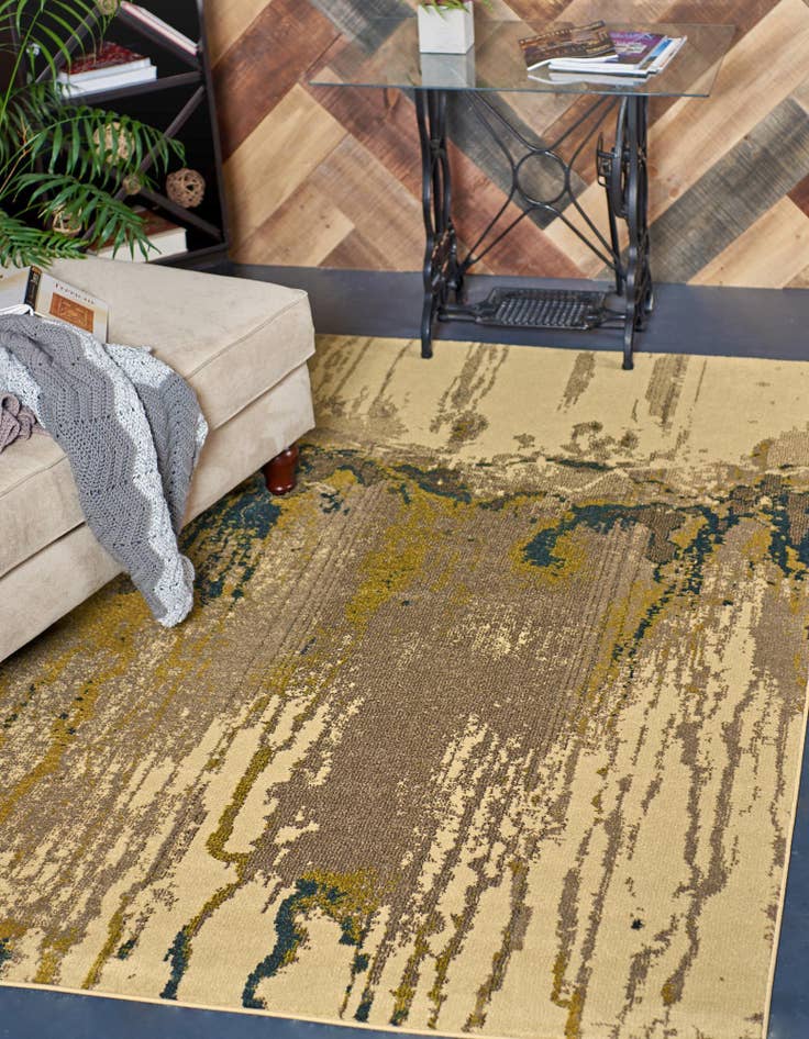 Detail image of 7' x 10'  Washable Casablanca Rug