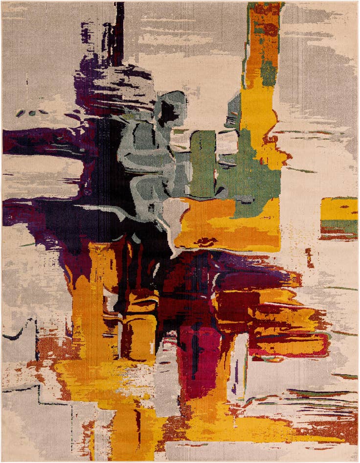 Detail image of 8' x 11' Washable Casablanca Rug