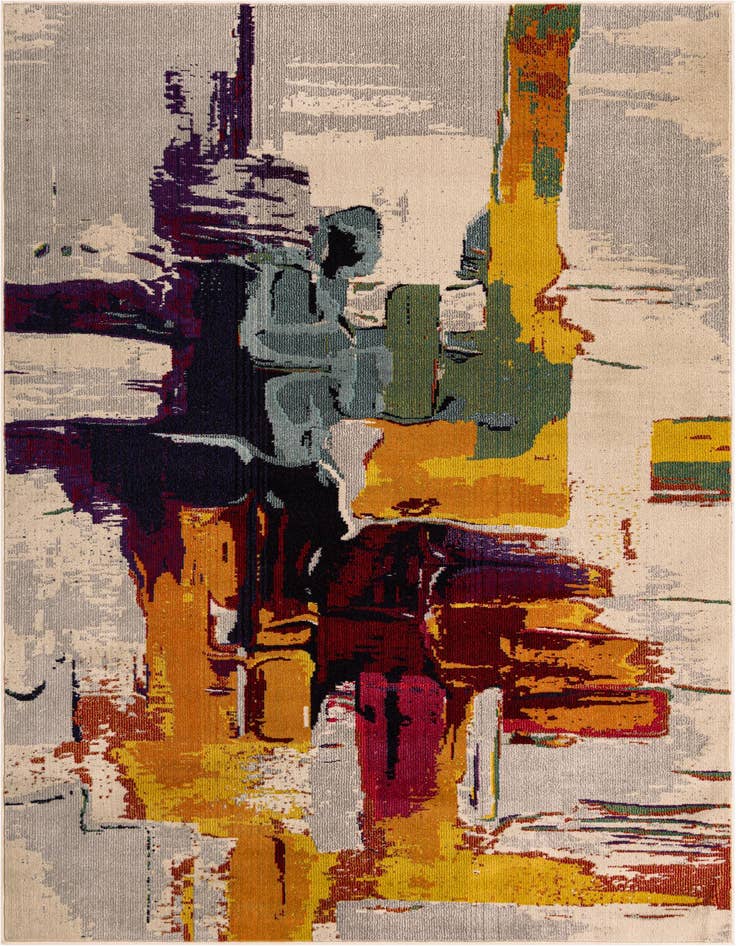 Detail image of 6' x 9' Washable Casablanca Rug