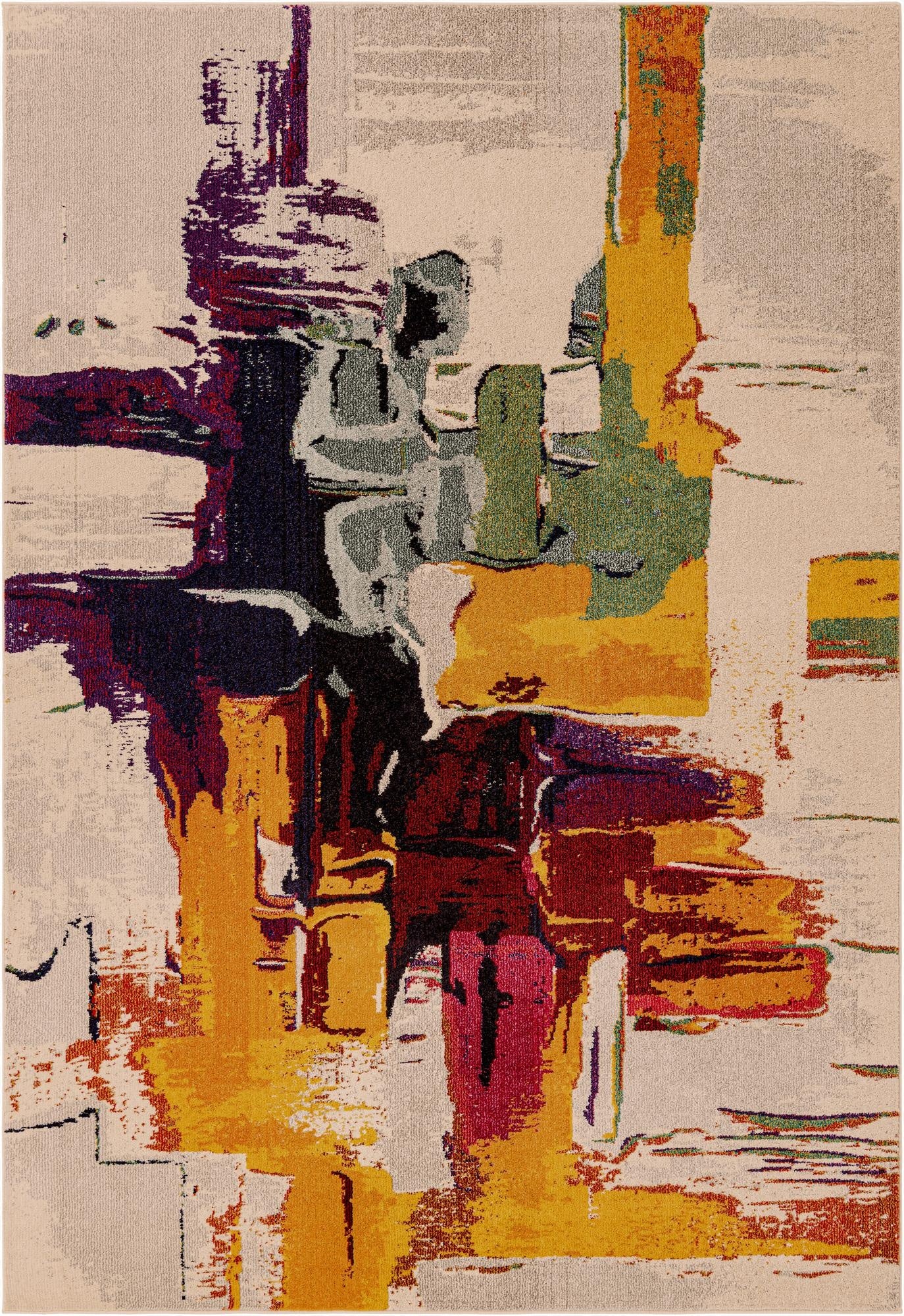 Primary image 7' x 10'  Washable Casablanca Rug