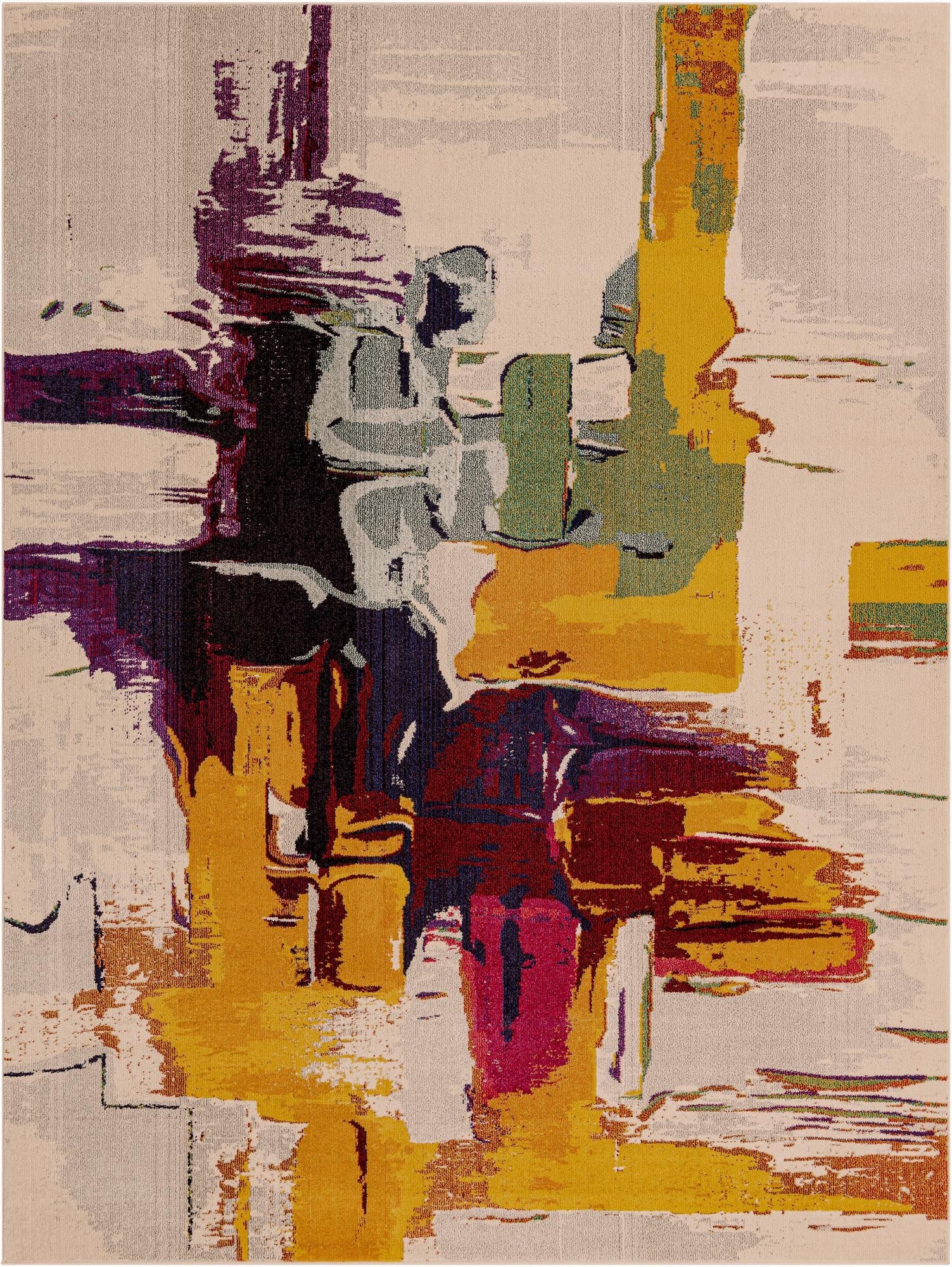 Primary image 9' x 12' 2  Washable Casablanca Rug