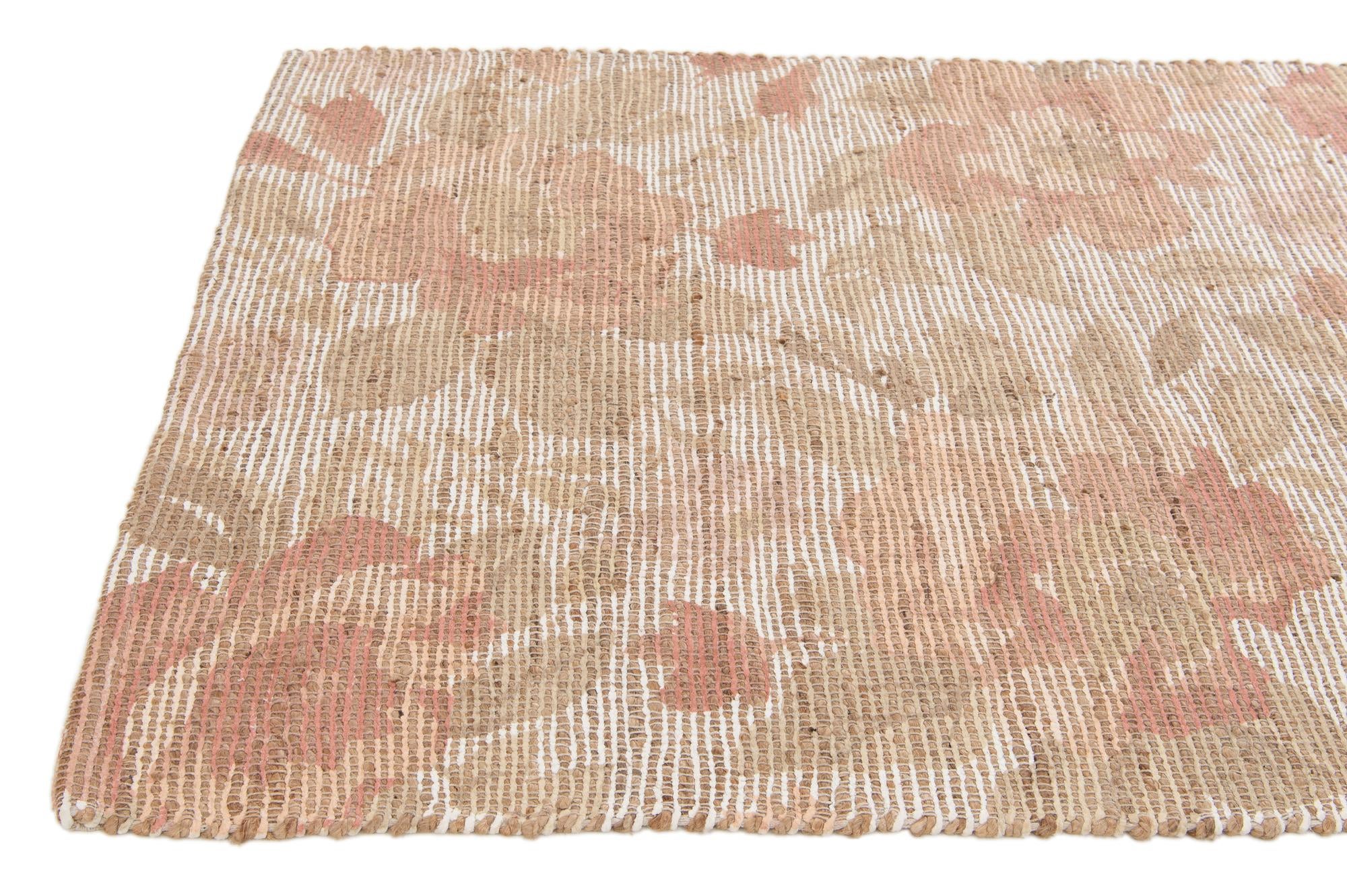 4' 1 x 6' 1 Chenille Jute Rug