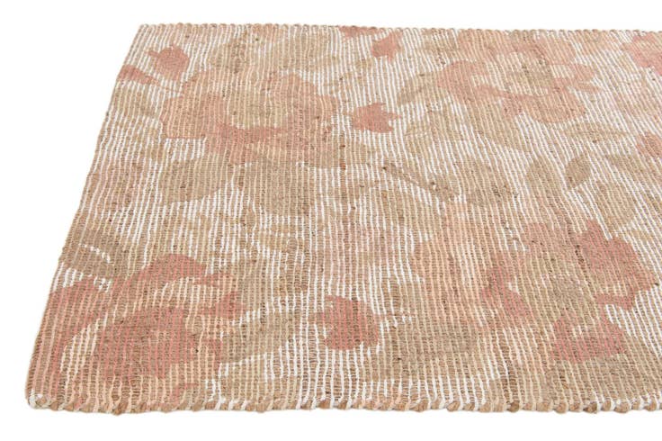 Detail image of 4' 1 x 6' 1 Chenille Jute Rug