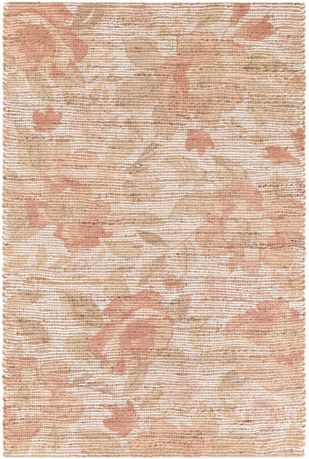 Detail image of 4' 1 x 6' 1 Chenille Jute Rug