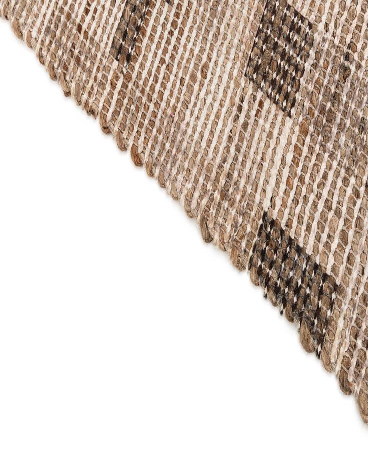 Detail image of 4' 1 x 6' Chenille Jute Rug