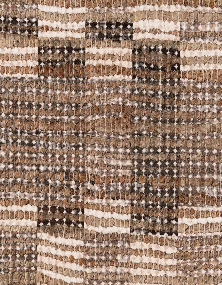 Detail image of 4' 1 x 6' Chenille Jute Rug