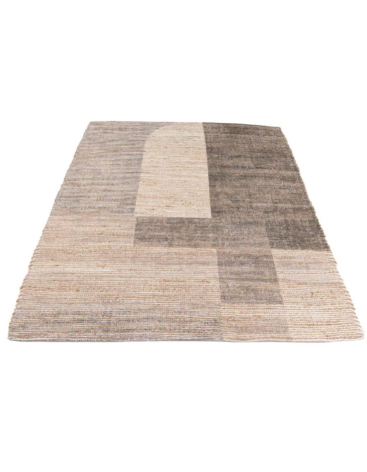 Detail image of 4' 1 x 6' Chenille Jute Rug