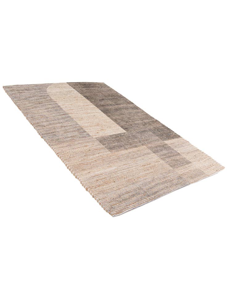 Detail image of 4' 1 x 6' Chenille Jute Rug