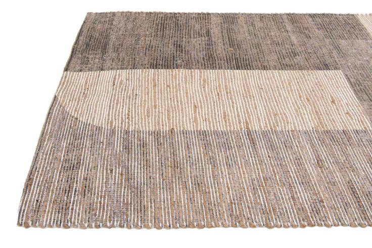 Detail image of 4' 1 x 6' Chenille Jute Rug