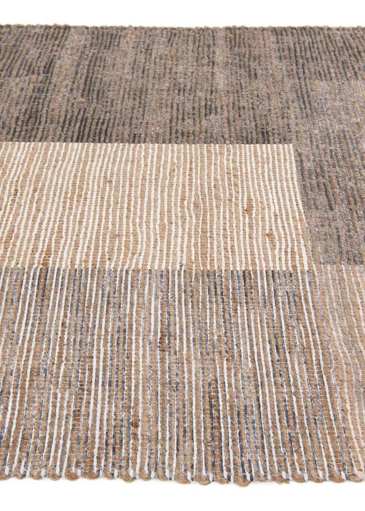 4' 1 x 6' Chenille Jute Rug
