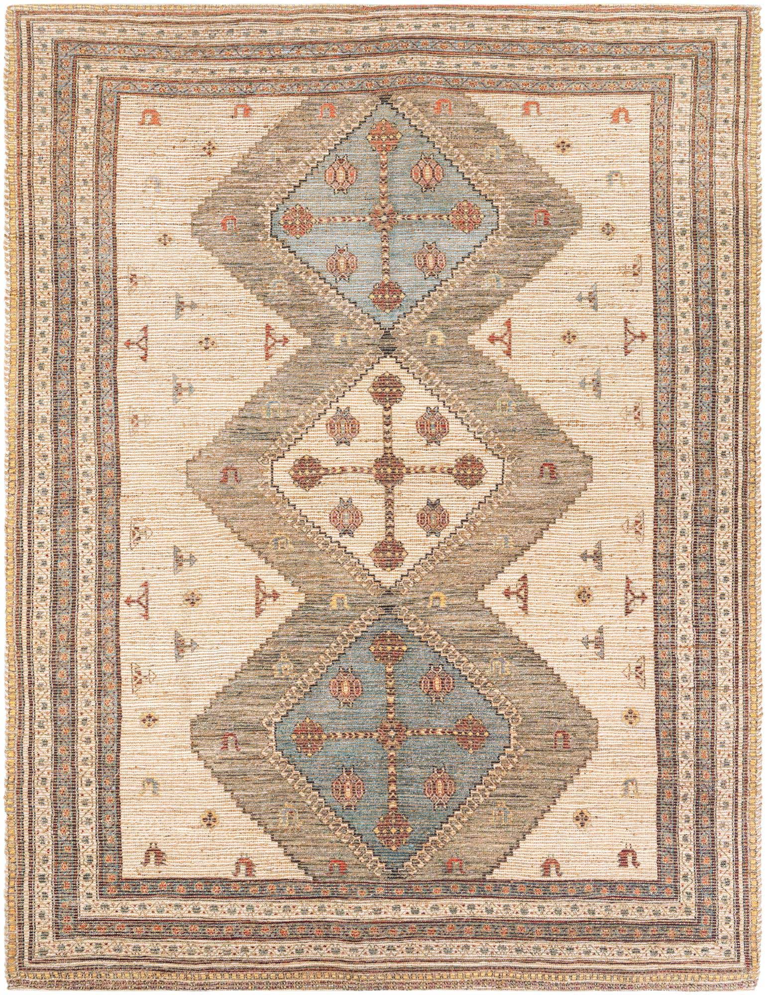 9' x 12' Chenille Jute Rug